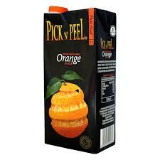 Pick & peel orange juice 1lt