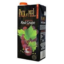 Pick & peel red grape juice 1lt