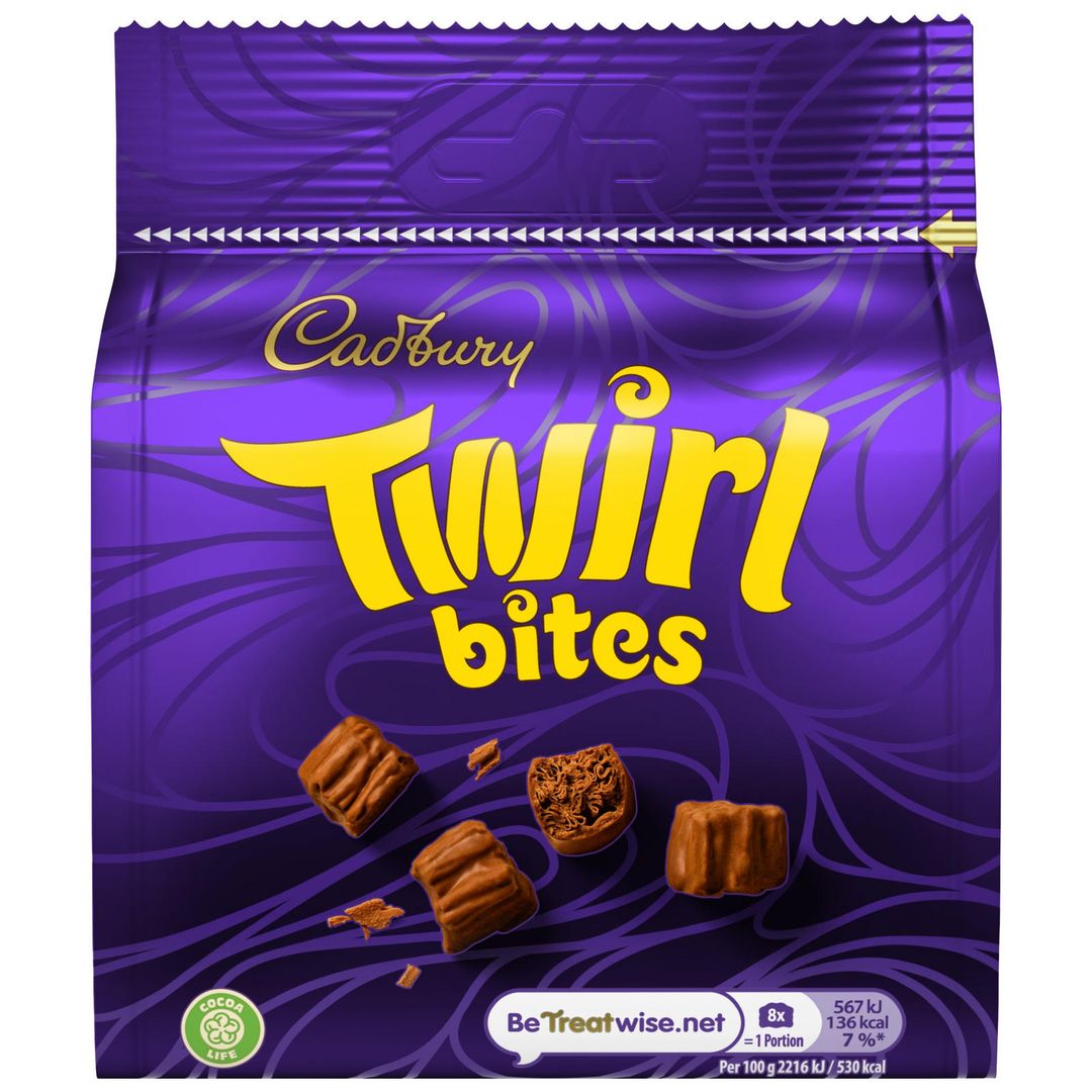 Cadbury Twirl Chocolate Bites 95g