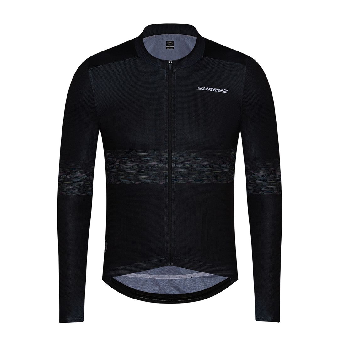 Jersey CLASSIC CAVE Manga Larga Hombre Gris Basalto