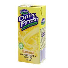 Brookside dairy fresh banana 250ml