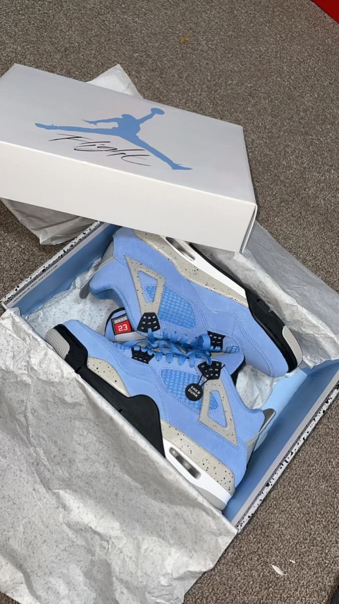 JORDAN 4 BLUE