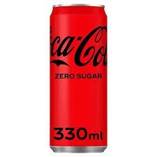 Coca cola- coke zero sugar can 330 ml