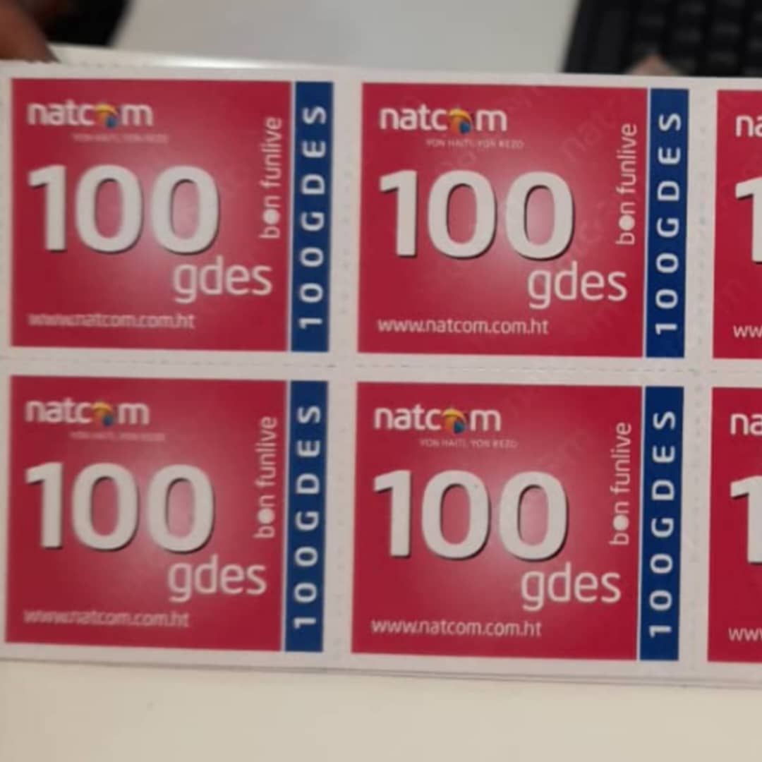100 HTG RECHARGE