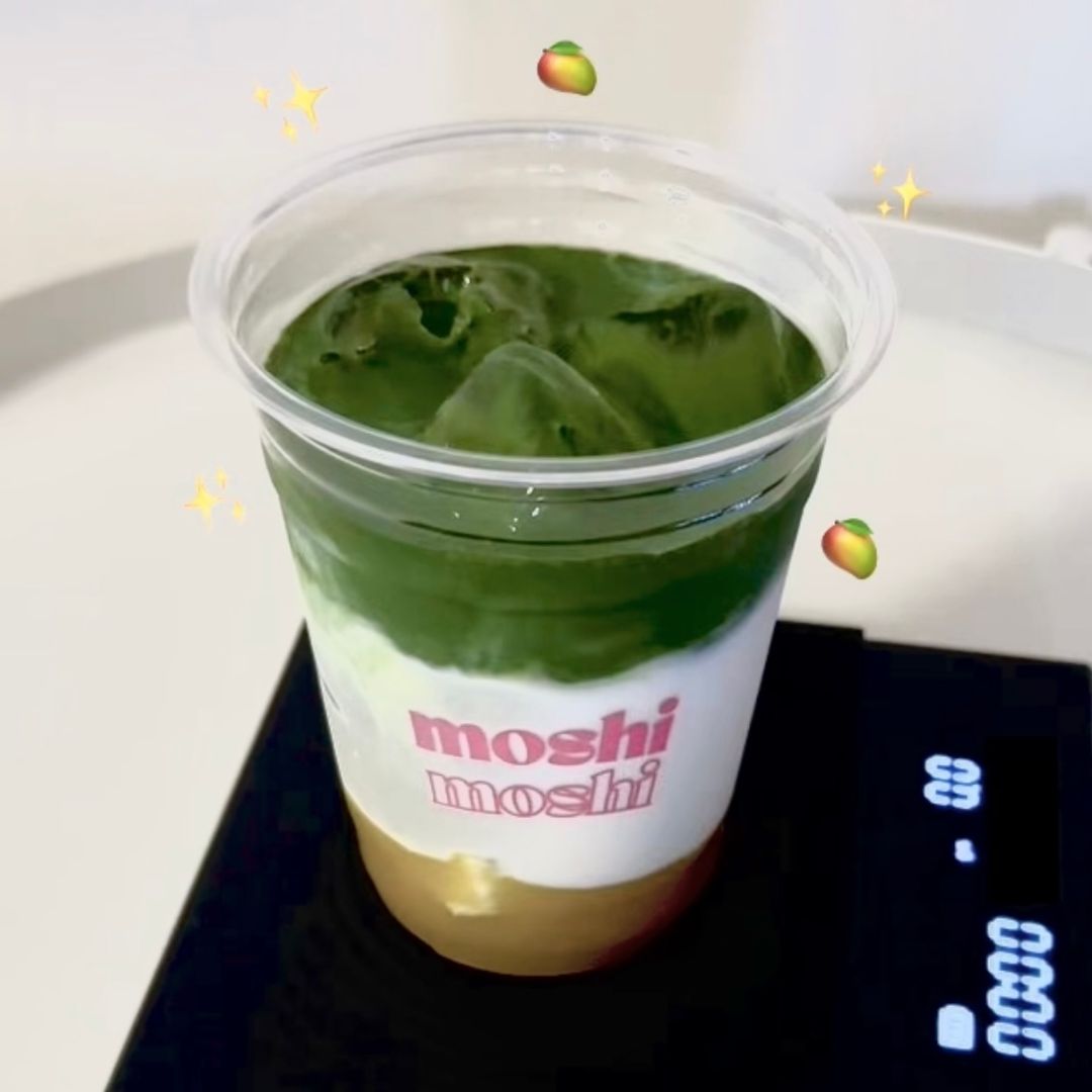 Mango Matcha Latte