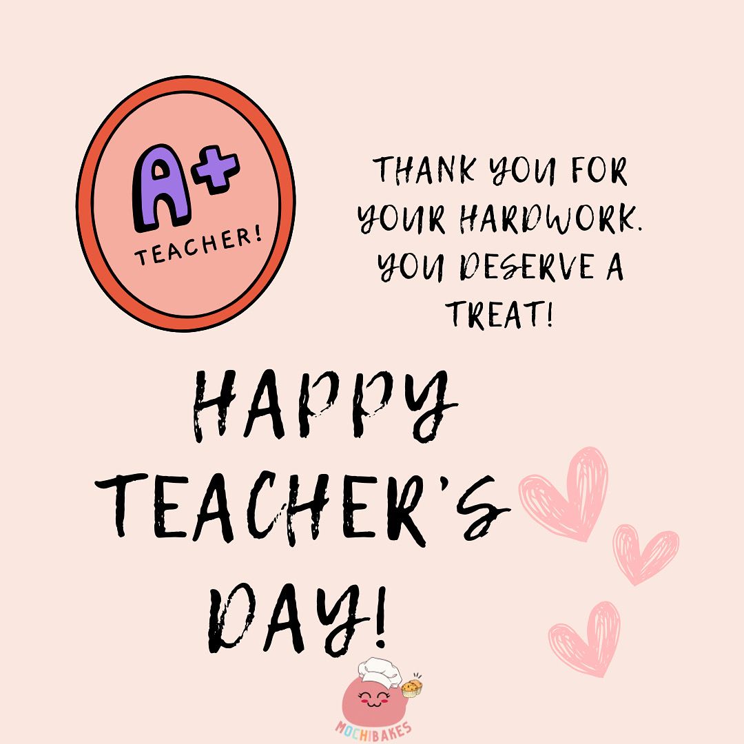 Teacher’s Day Preorder! 