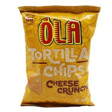 Ola tortilla chips cheese crunch 40g