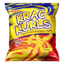 Krac kurls tangy tomato 25g