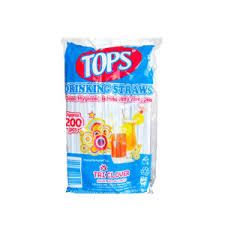 Tops drinking straws