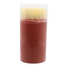 Toothpick round tin