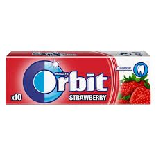 Orbit sugar free strawberry 10's