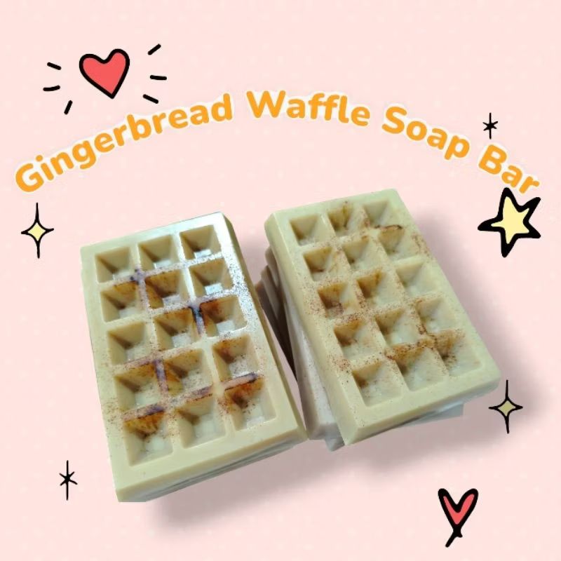 Gingerbread Waffle Soap Bar 🧇