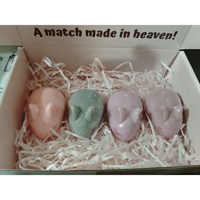 Sugar Pastel Bunny Soaps (Comes in 4) 🐇🧼