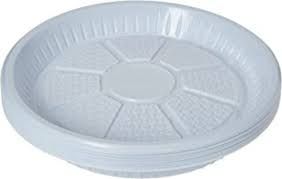 Disposable round plate 9"