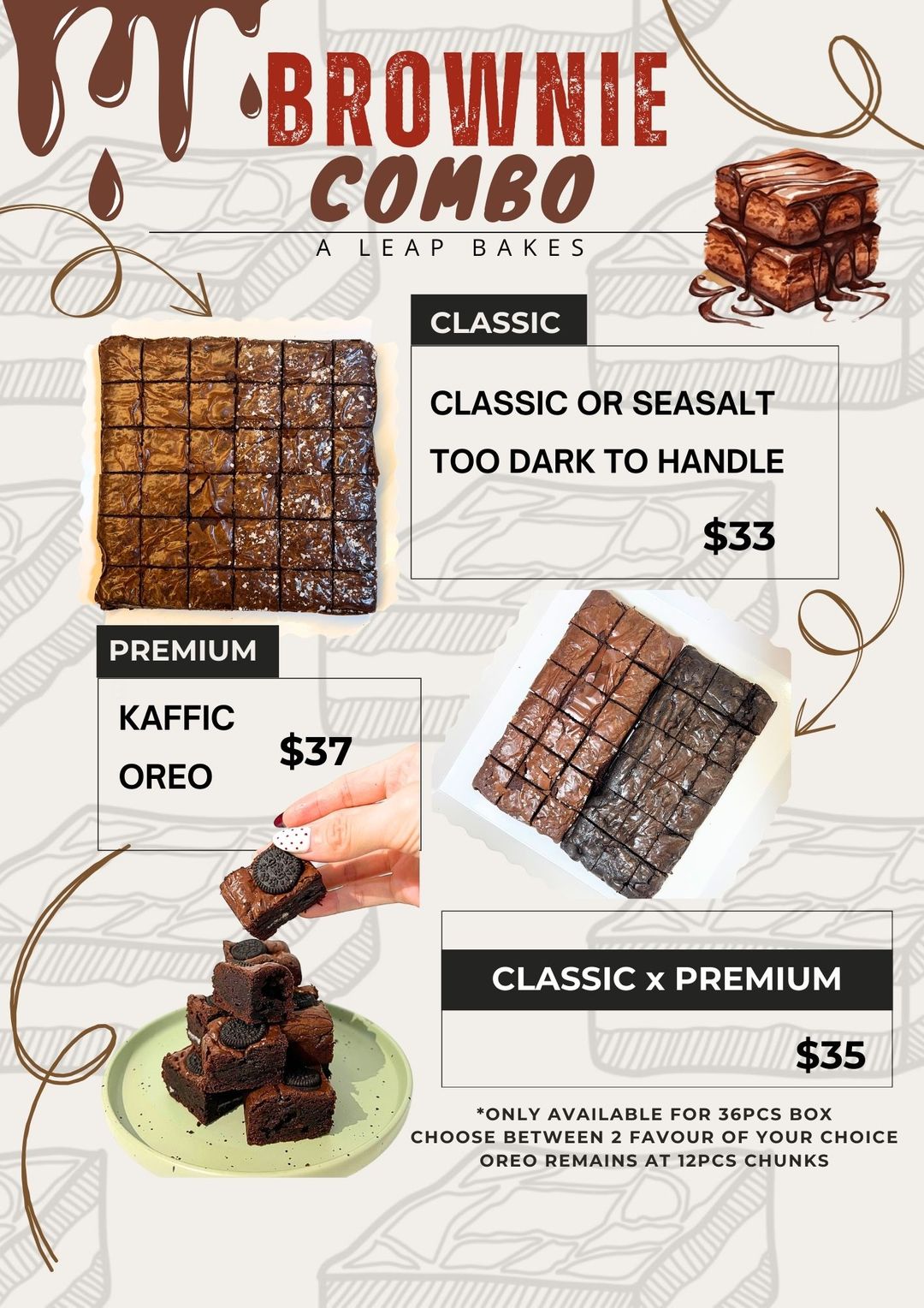 Brownie Combo✨