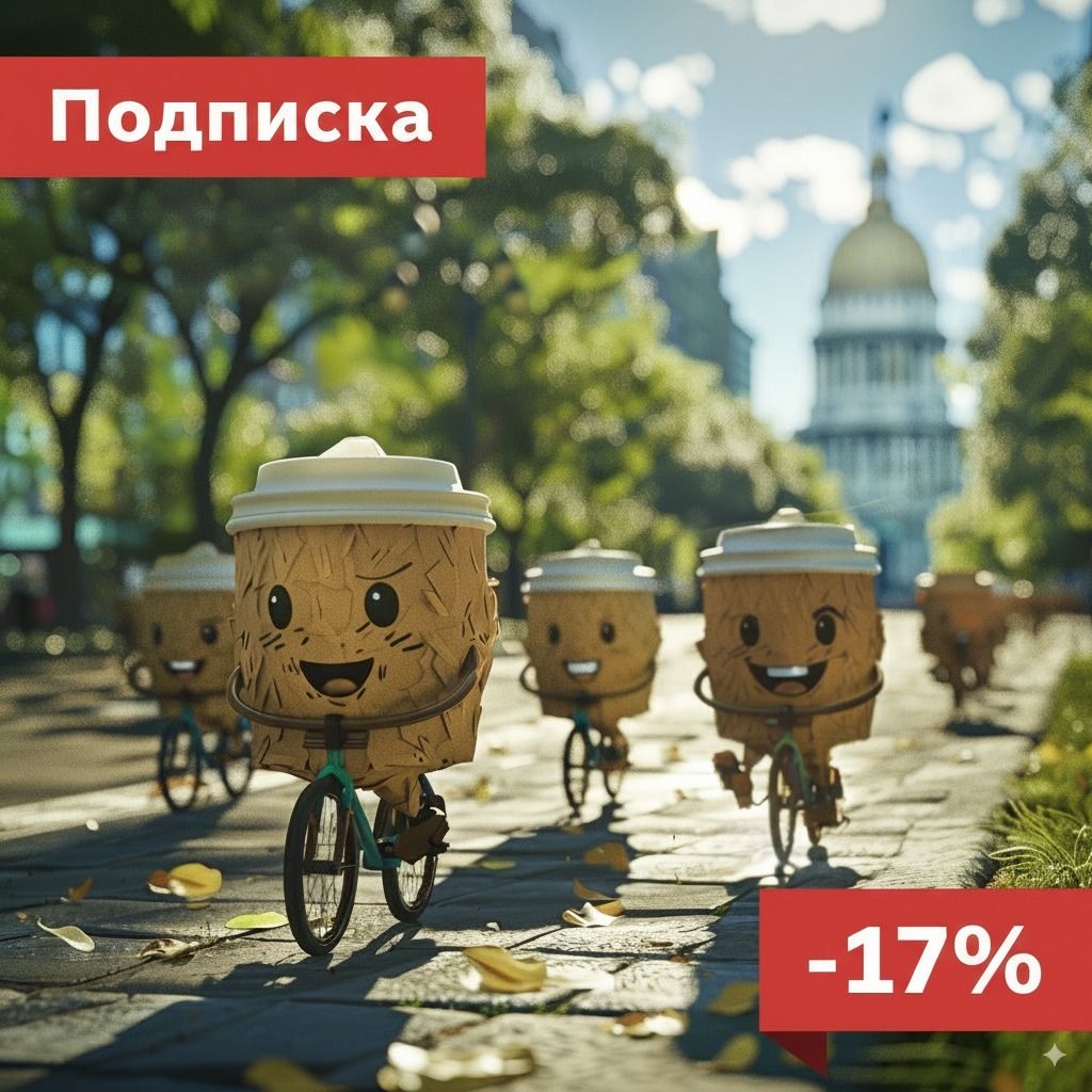 🏄 Подписка на кофе: с дисконтом и защитой от инфляции