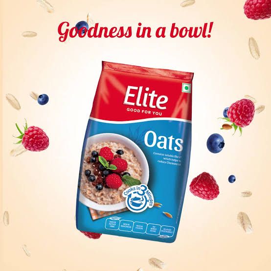 Elite Oats Contains Soluble Fibre 500g