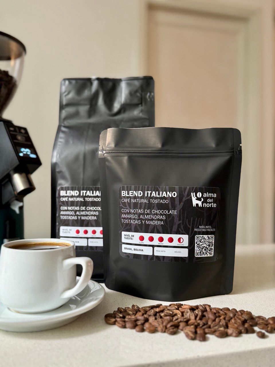 Blend ITALIANO, café de especialidad tostado y natural