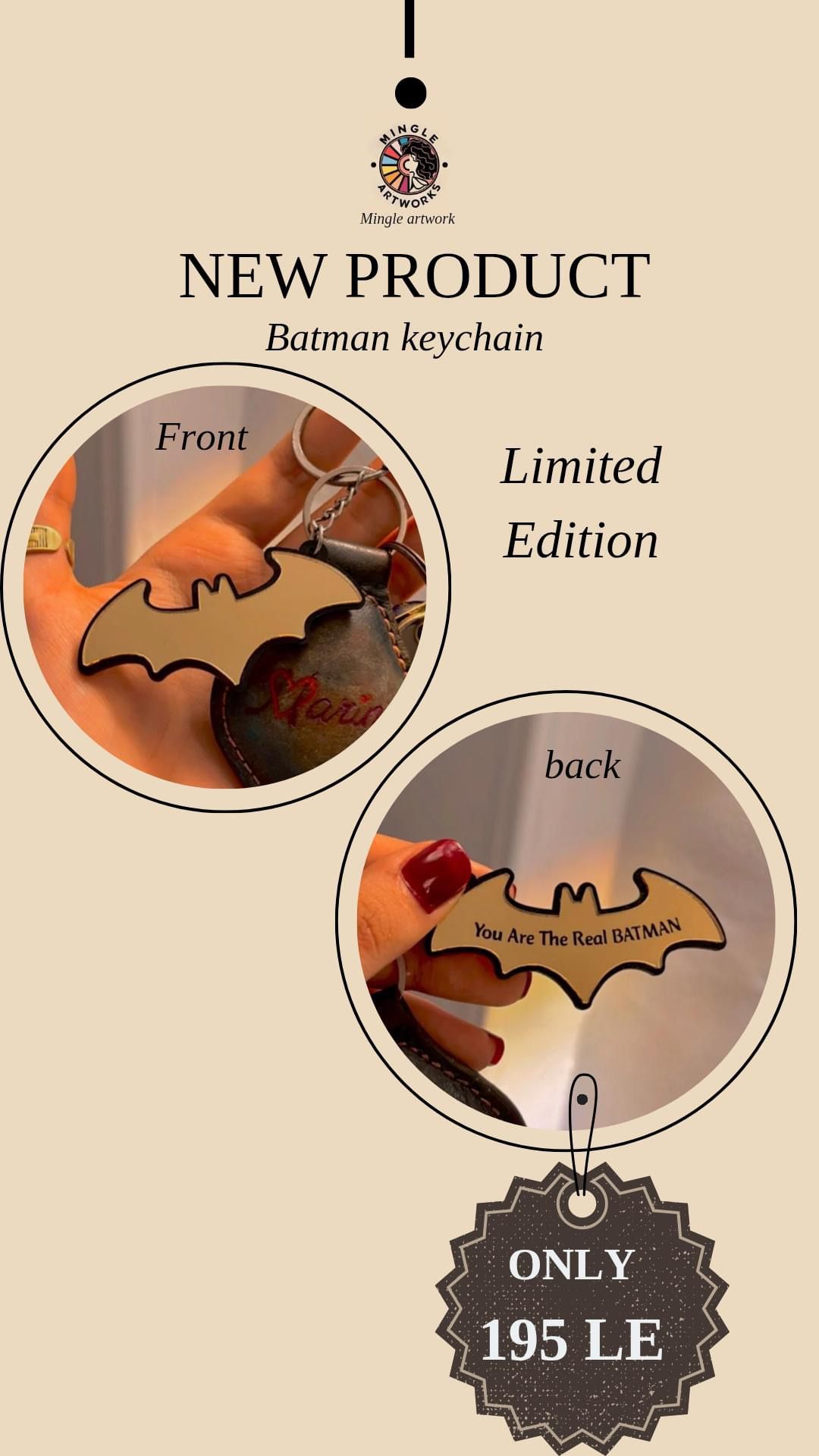 Batman keychain 