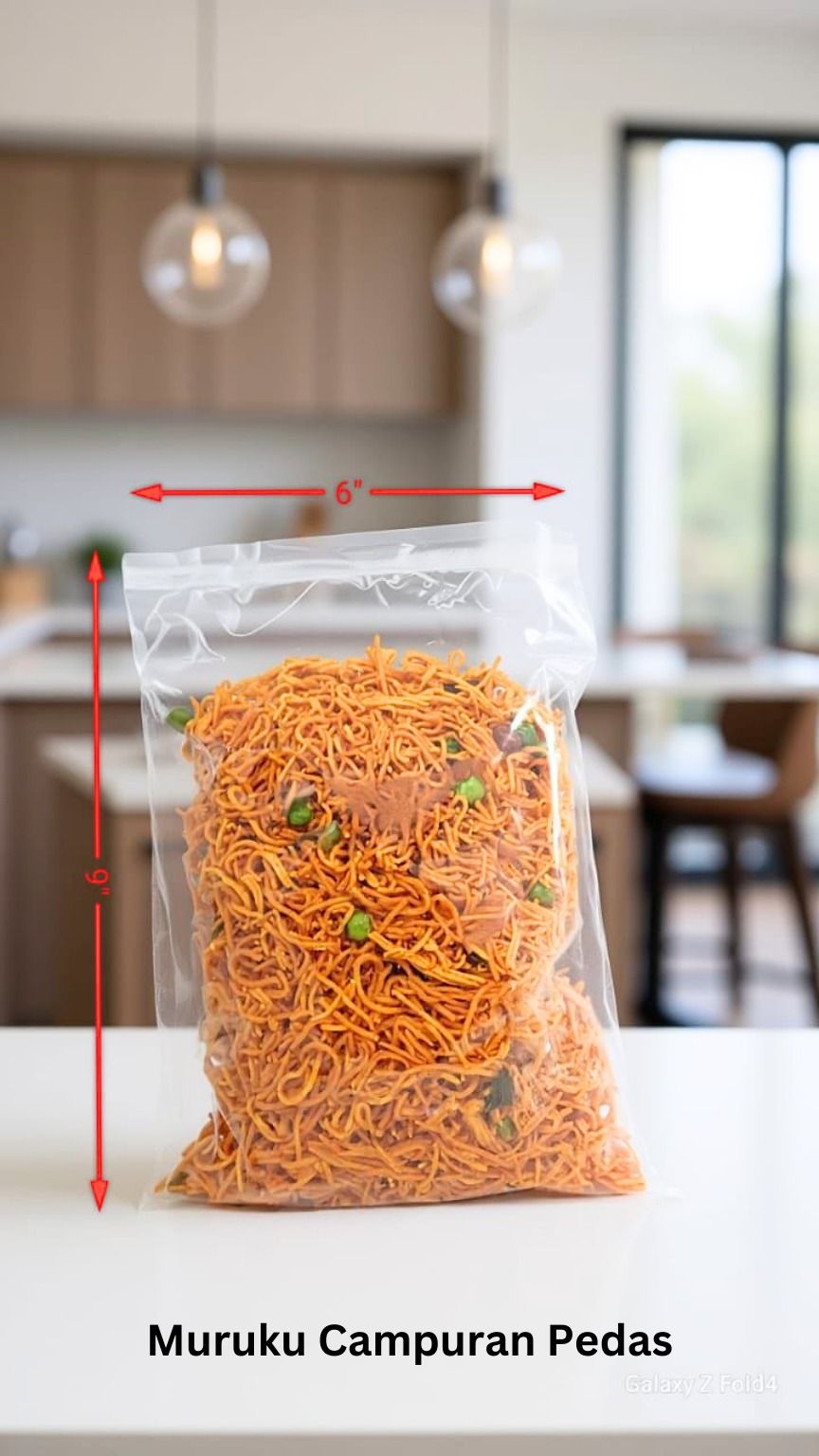 Muruku Campuran Pedas 220gm