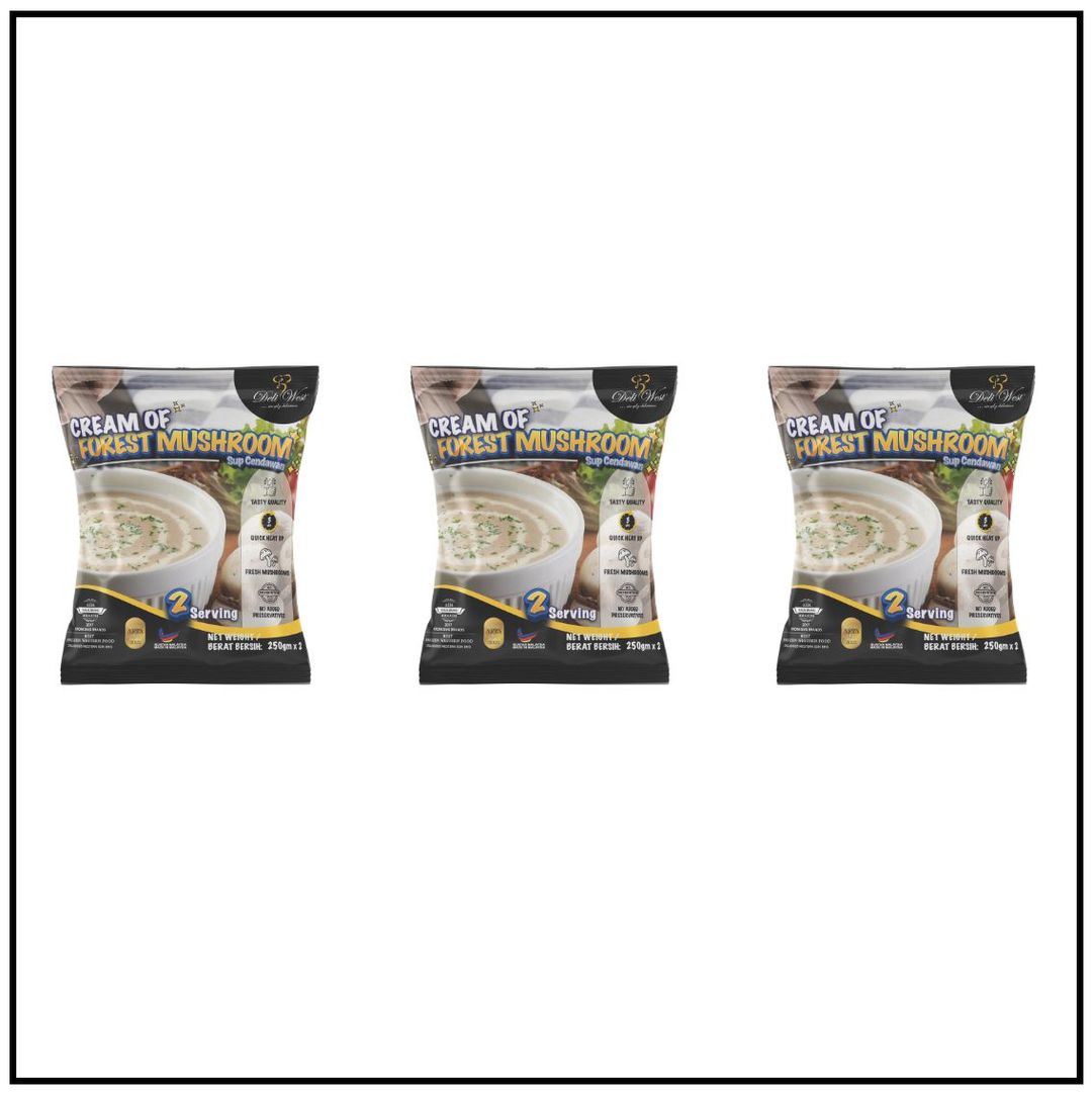 Set D - 3 Packs Mushroom Soup 500gm