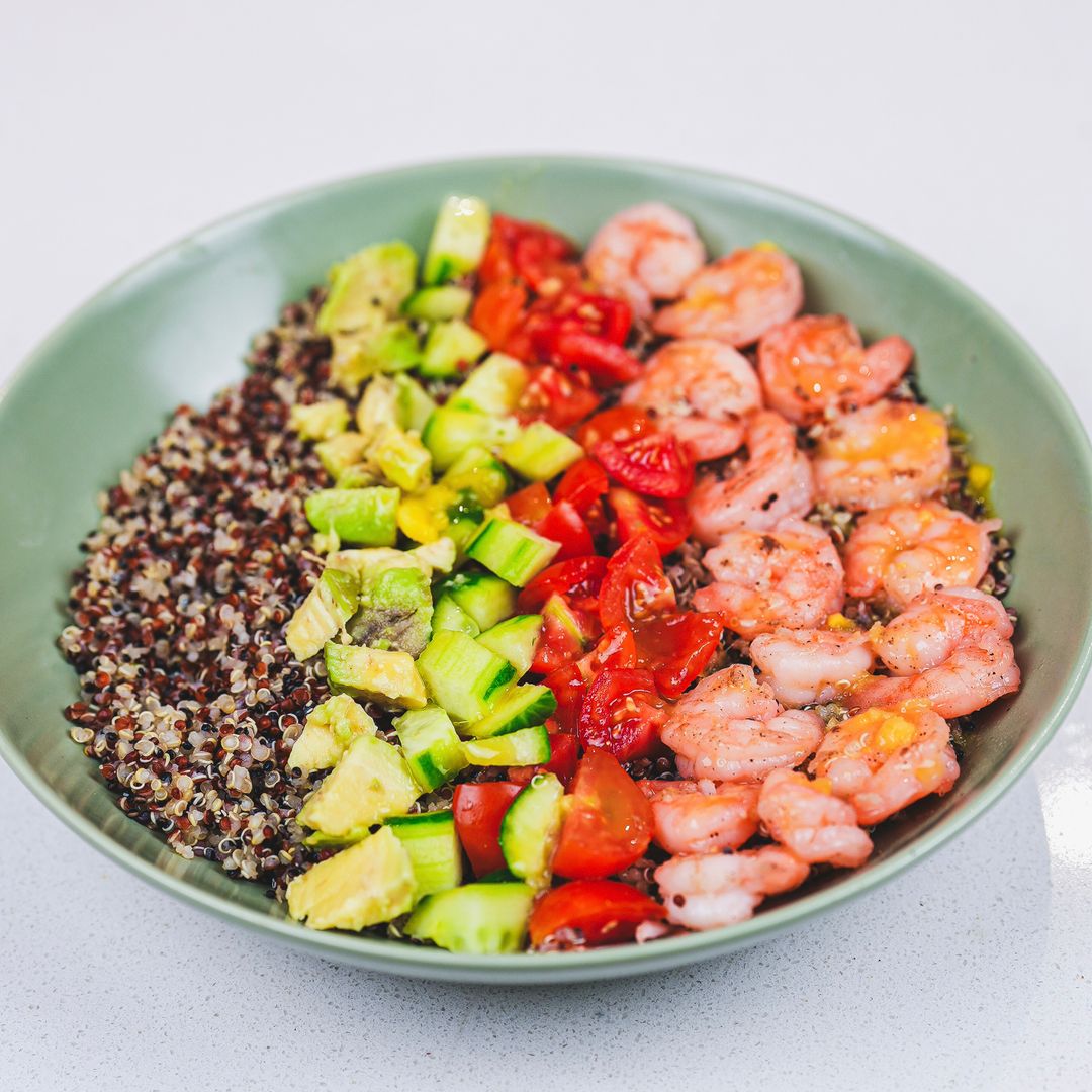 Quinoa Shrimp Salad