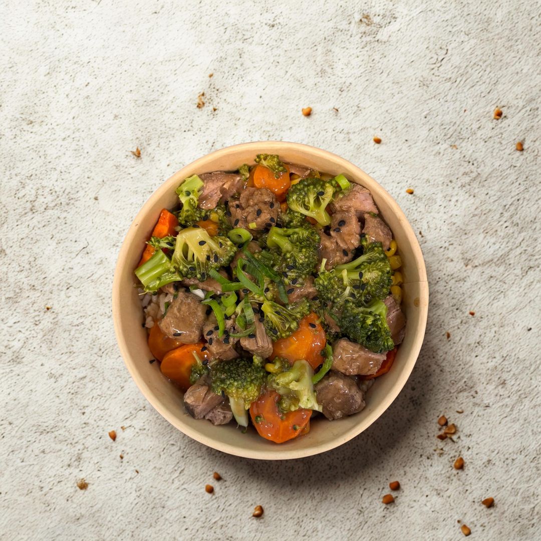 09/09 TUESDAY- BEEF & BROCCOLI BOWL 