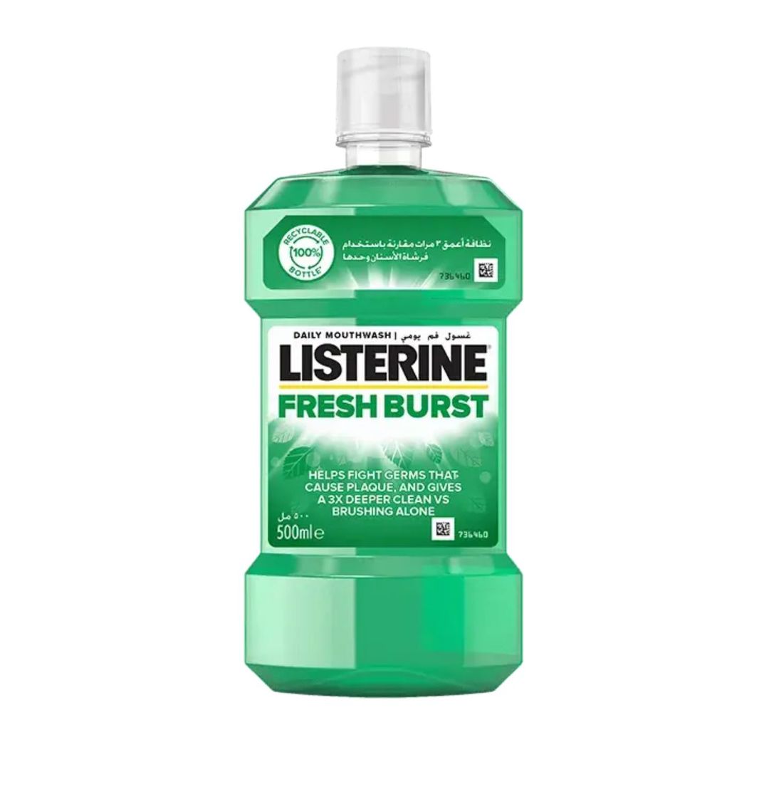 LISTERINE FRESH BURST DAILY MOUTHWASH غسول الفم ليسترين فريش بيرست