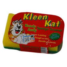 Kleen kat handy sponge scourer