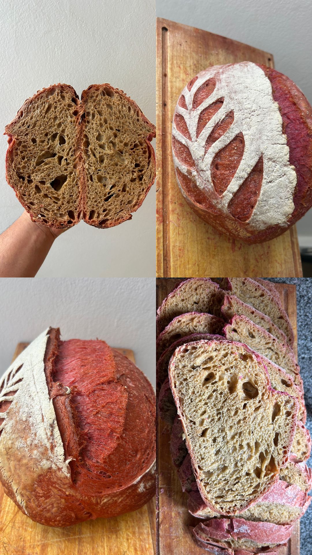 Remolacha | Pan de masa madre 