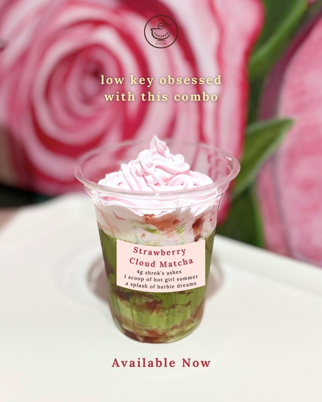 Strawberry Cloud Matcha