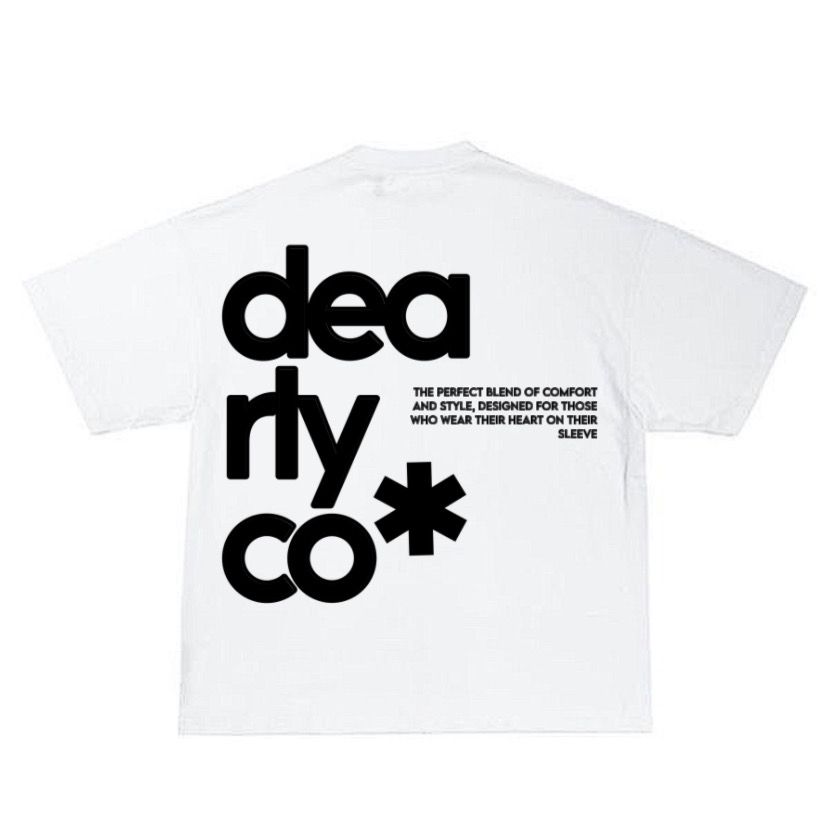 Oversized White Signature T-Shirt 