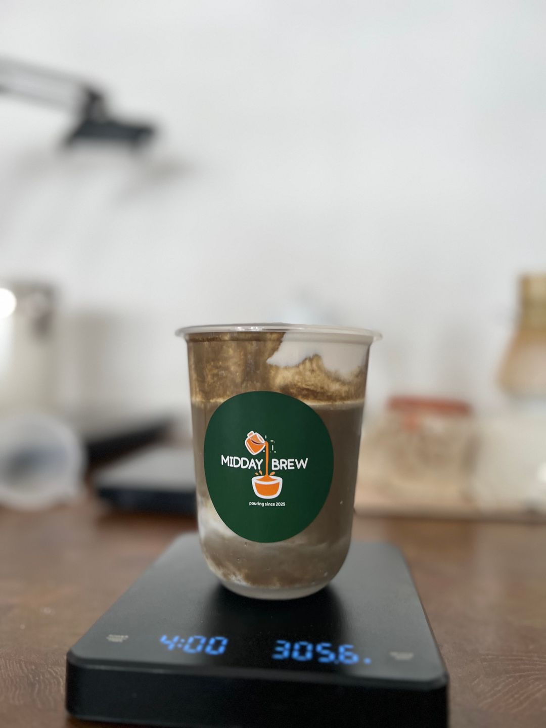 Salted Maple Houjicha Latte 🍁