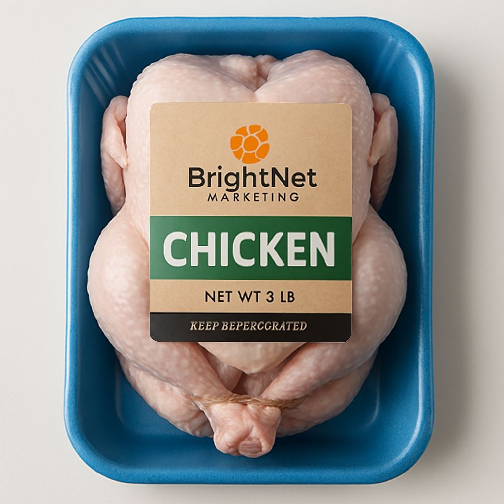 Fresh Whole Chicken – Cleaned & Ready to Cook