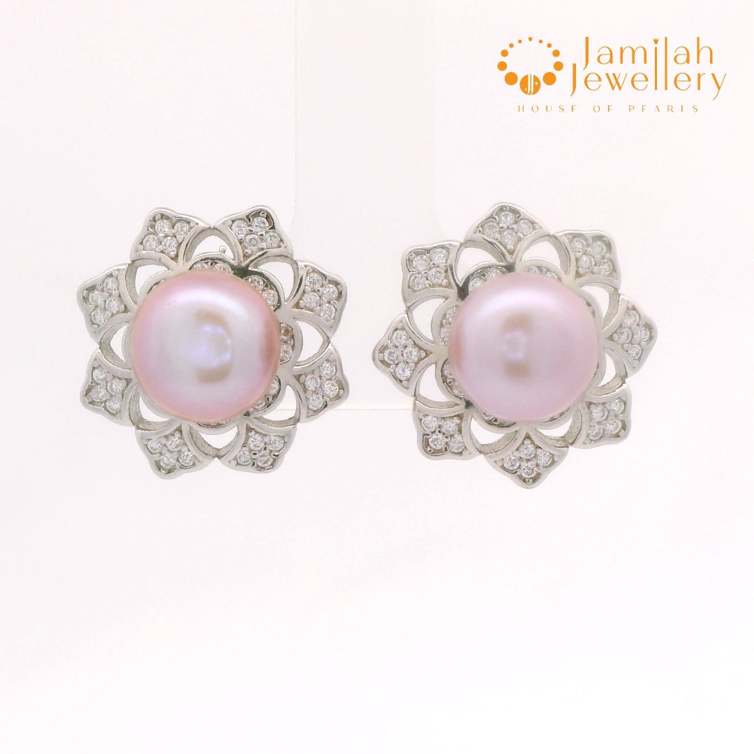 Silver 925 Pearl Earring 