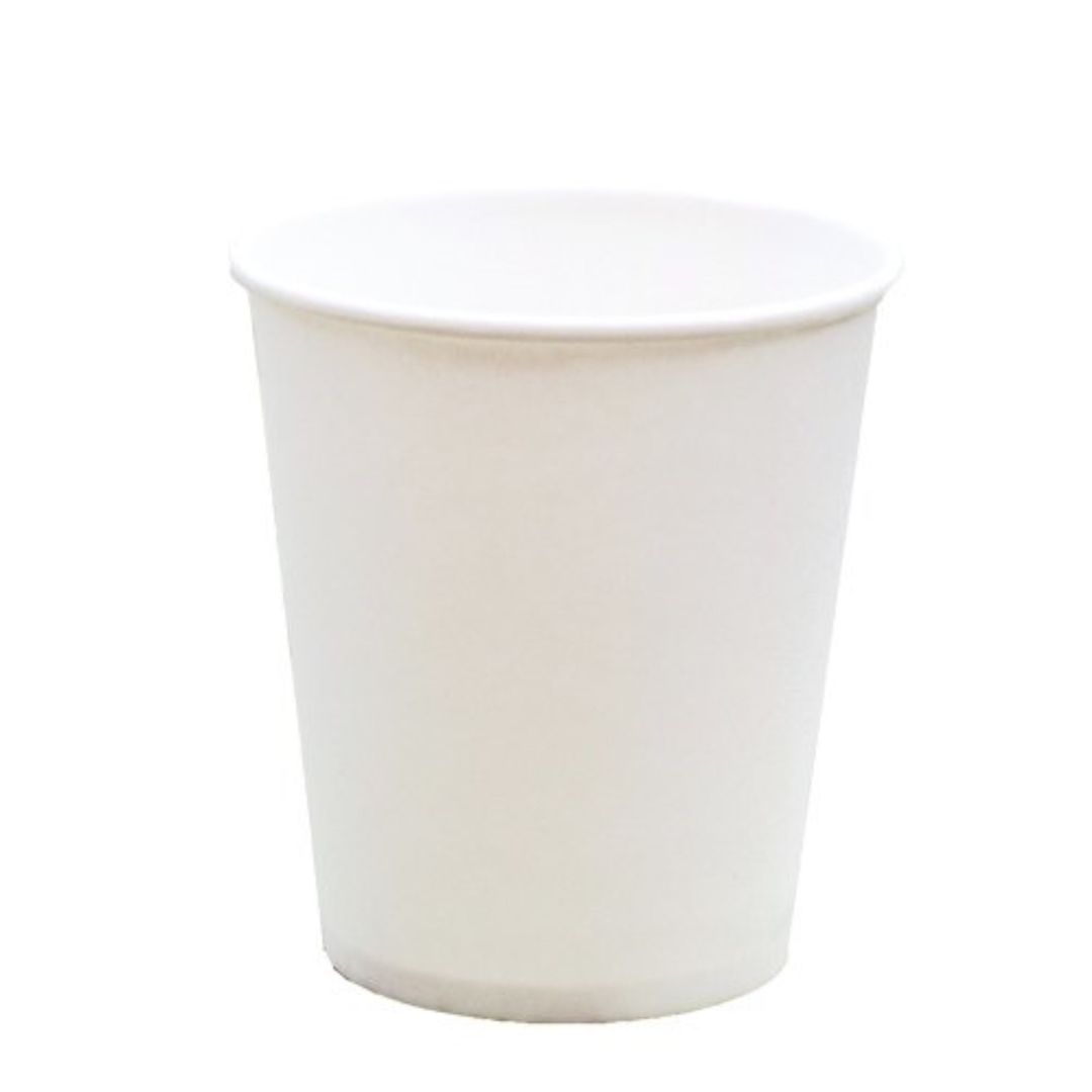 Packworld 210ML PAPER CUP WHITE ( 4200 pcs )