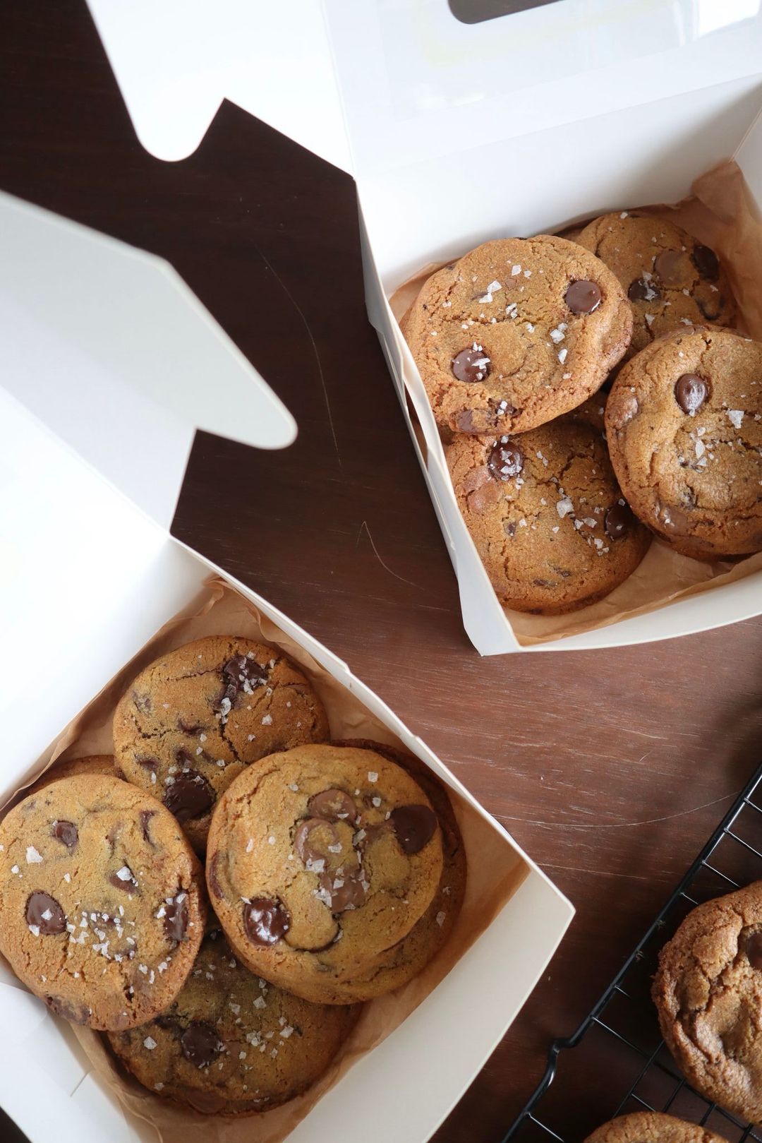 Sea Salt Chocolate Chip Cookie