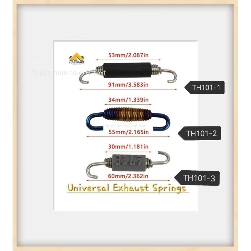 Universal Exhaust Spring Yoshimura /Akrapovic exhaust header