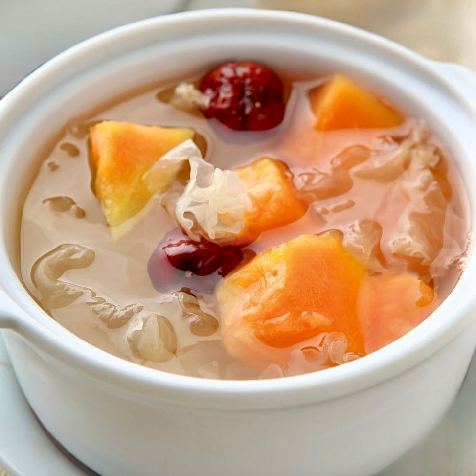 (馬幣RM13.00) 木瓜紅棗銀耳糖水 Papaya Red Dates and White Fungus Soup