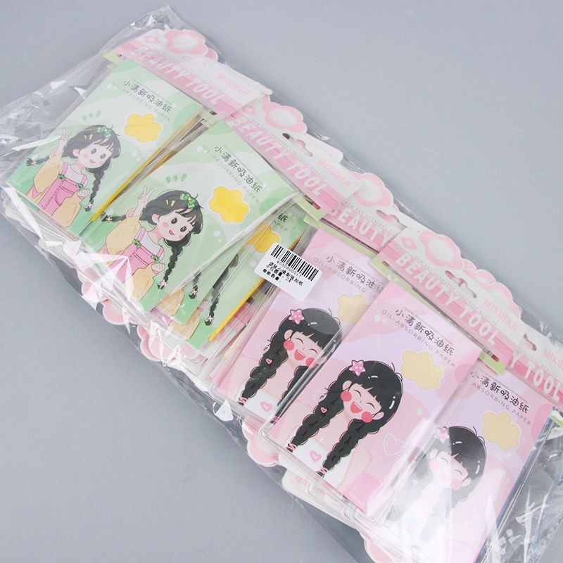 Bag of small fresh oil-absorbing paper