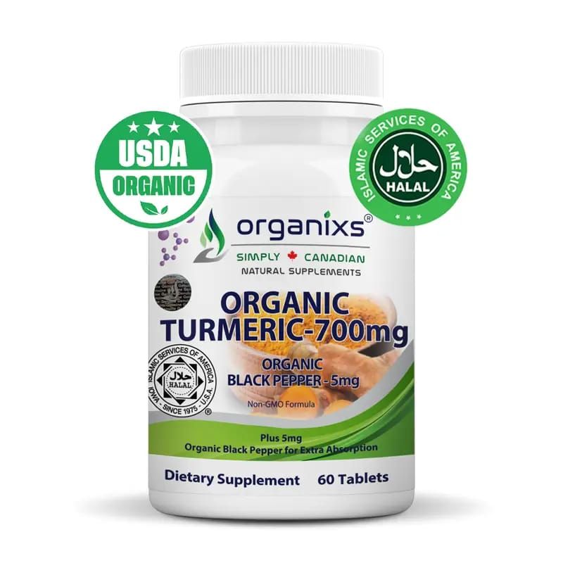 ORGANIXS ORGANIC TURMERIC 700mg