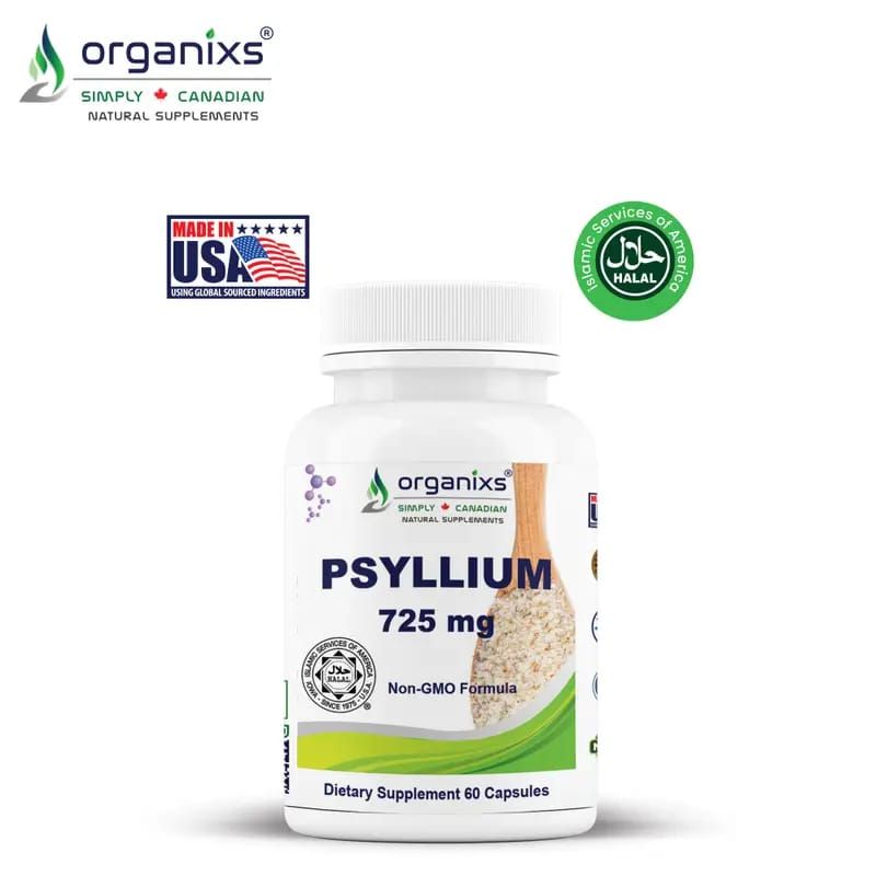 ORGANIXS PSYLLIUM HUSK SEED 725mg