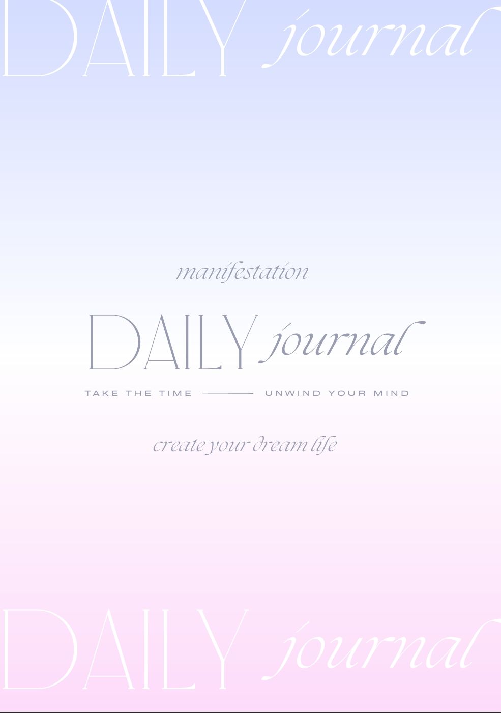 Manifestation Planner