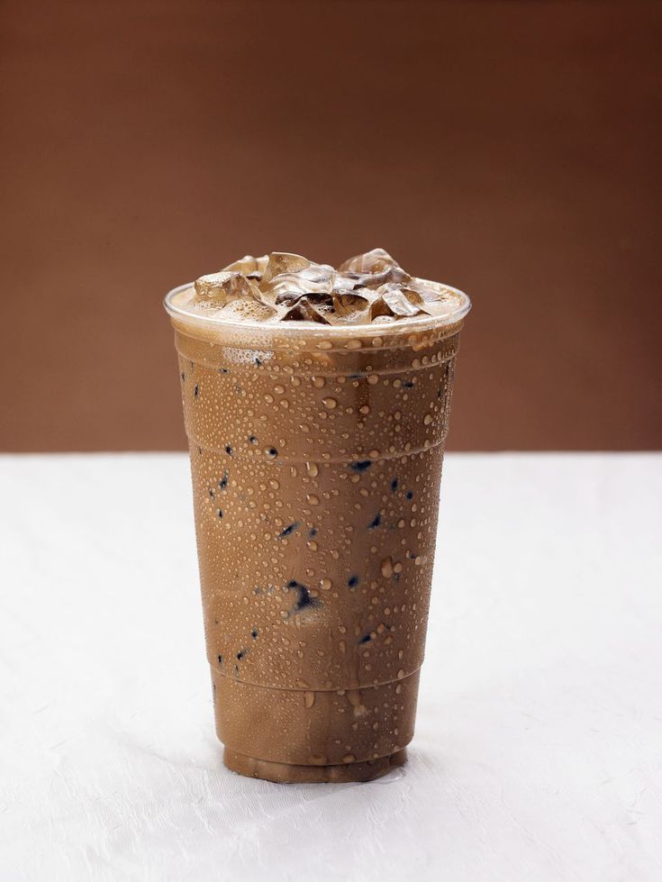 Dark chocolate iced