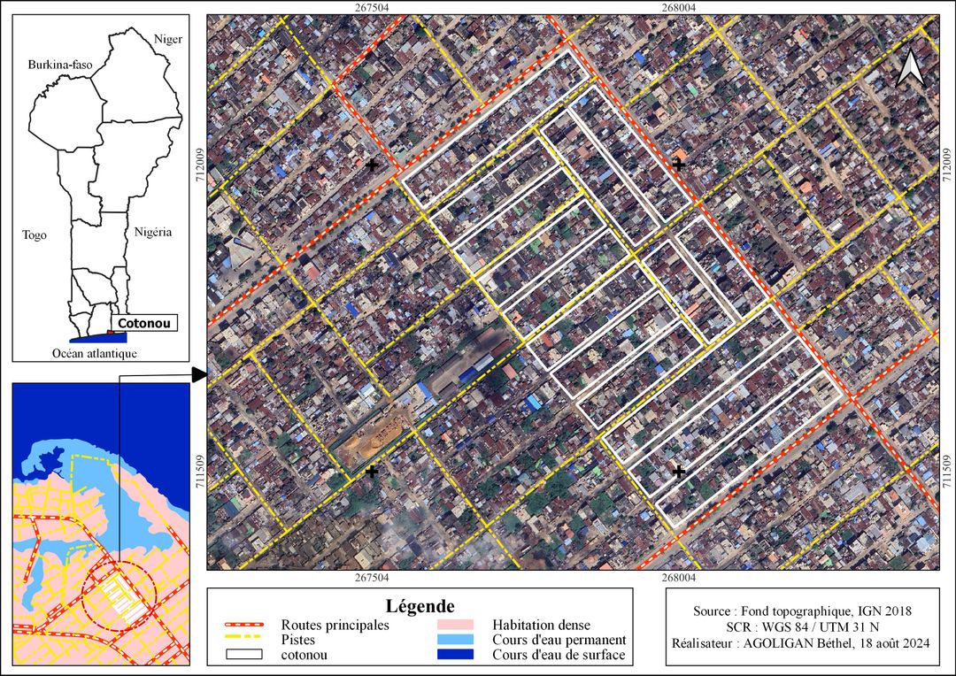 carte de localisation
