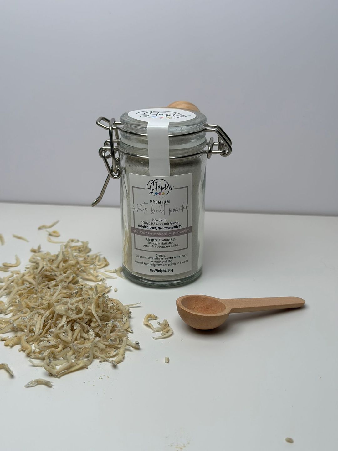 Premium White Bait Powder 