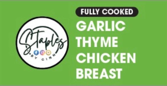 Chicken Breast  [Garlic Thyme] (220gm/pc)