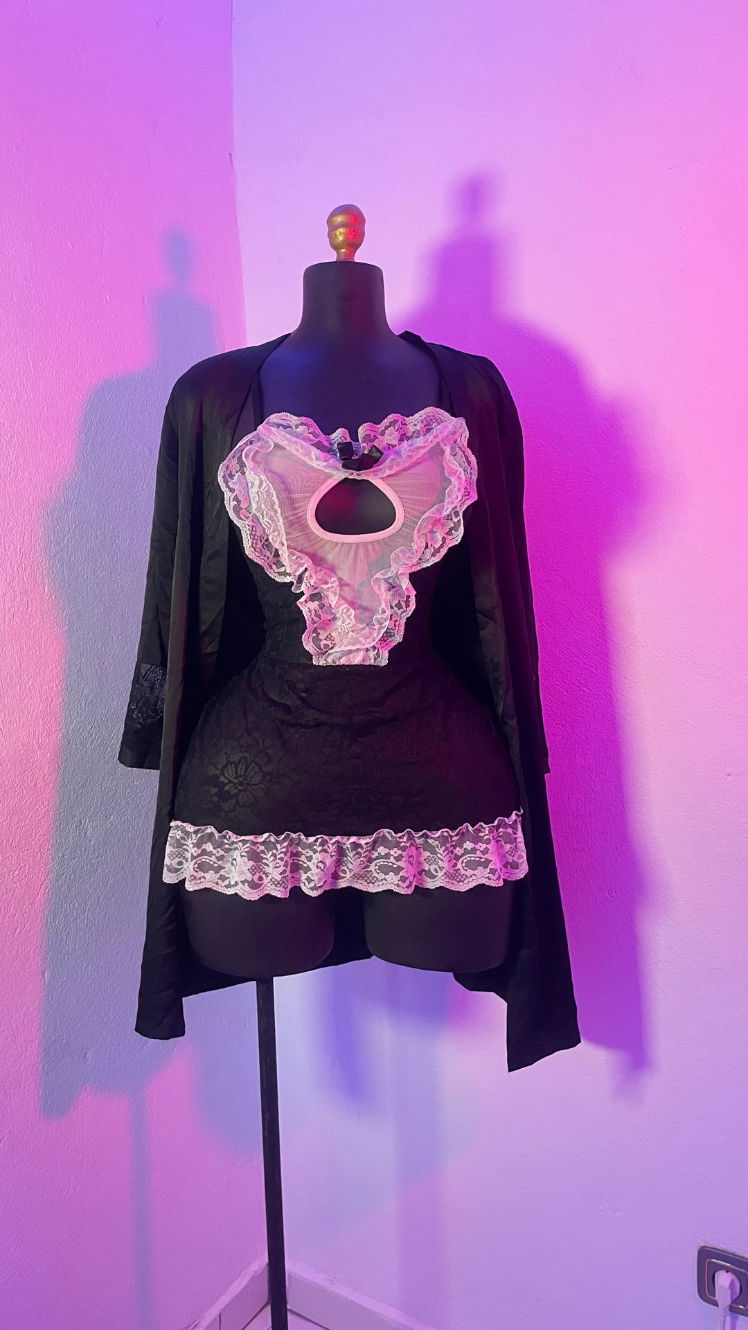 Robe sexy et boléro 