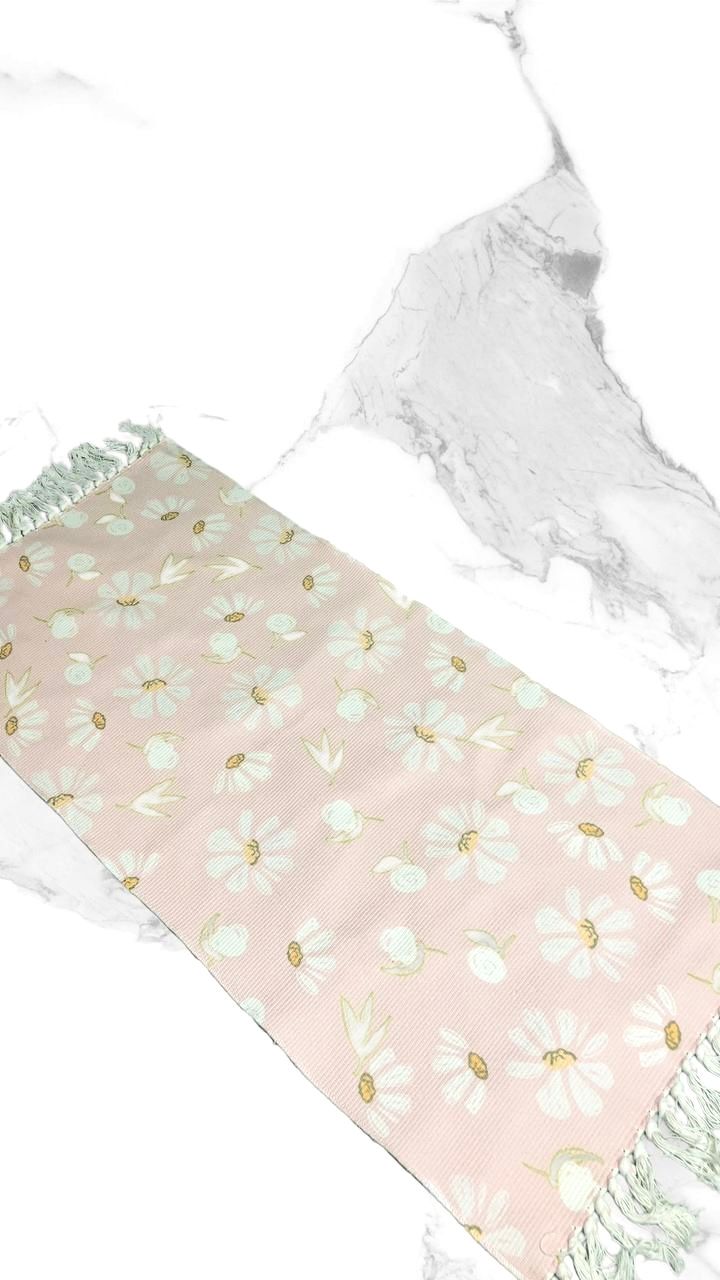 Blush Cotton Rug SET | (50*80 + 60*130cm)  CODE: K931