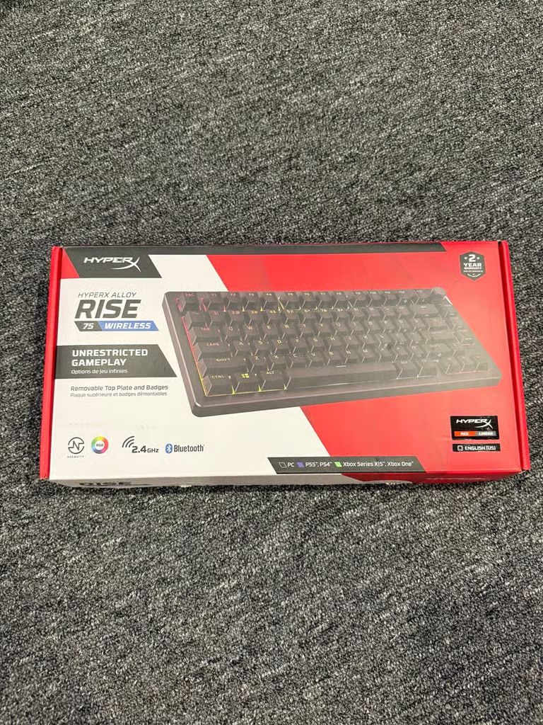 HyperX Alloy Rise 75 Wireless Red Linear